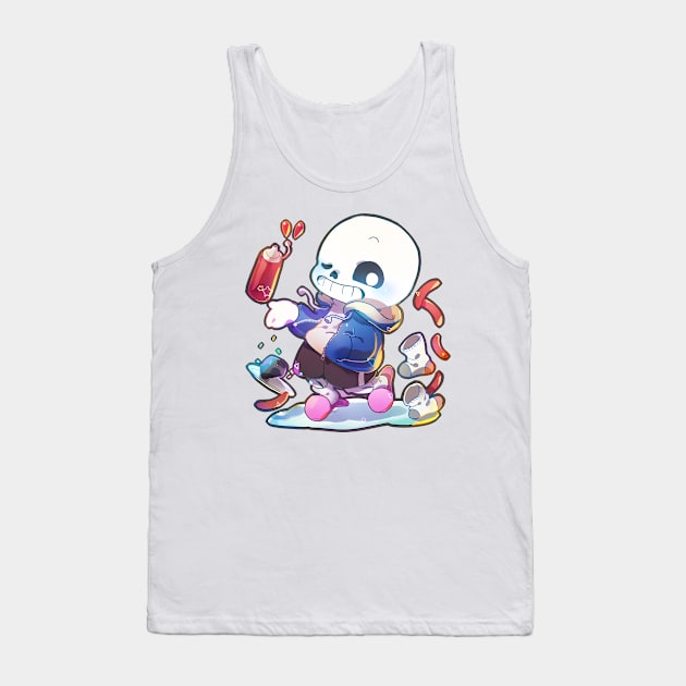 undertale- sans Tank Top by Clivef Poire